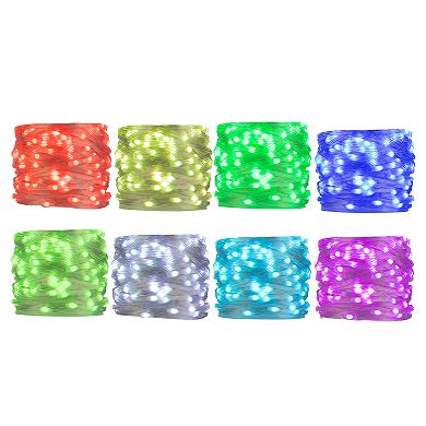 Pure Garden 40-ft. LED Color-Changing Rope Light – Remote, Waterproof