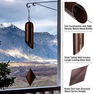 Pure Garden 27-in. Deep Tone Wind Chime