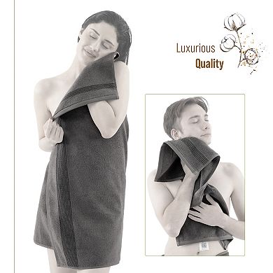 American Soft Linen 6-pc. Cotton Premium Spa Bath Towel Set