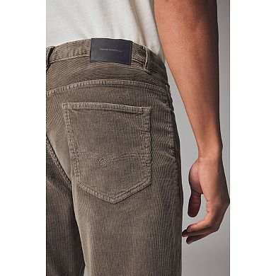 Men's NEXT Mushroom Brown Regular Fit Corduroy 5-Pocket Trousers