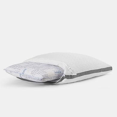 Brookstone Perfect 2-in-1 Comfort Pillow