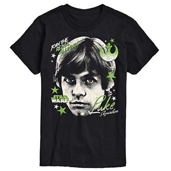 Men's Star Wars Luke Skywalker Portrait Graphic Tee