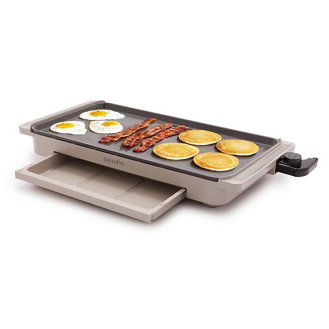 Electric Griddle & Warming Drawer