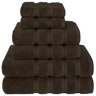 American Soft Linen Cotton Turkish 6 pc Bath Towels