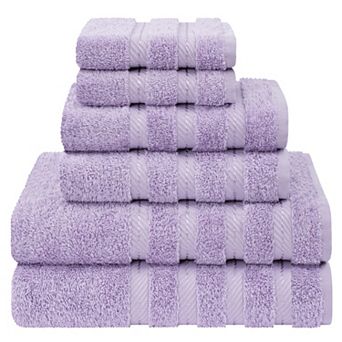 American Soft Linen Cotton Turkish 6 pc Bath Towels