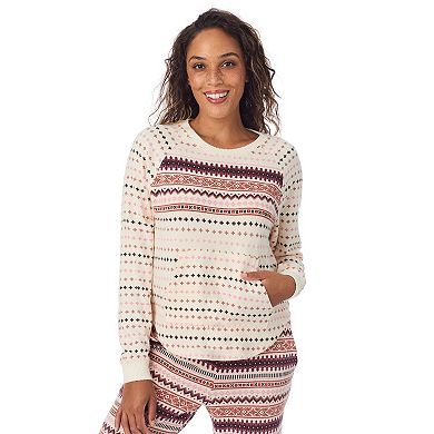 Women's Cuddl Duds® Sweater Knit Pajama Top & Pajama Jogger Set