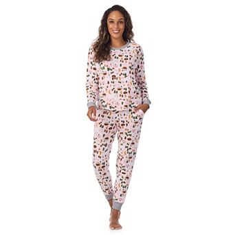 Women's Cuddl Duds® Sweater Knit Pajama Top & Pajama Jogger Set