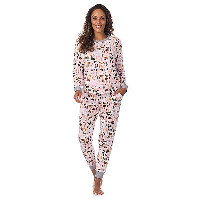 Women's Cuddl Duds® Sweater Knit Pajama Top Pajama Jogger Set