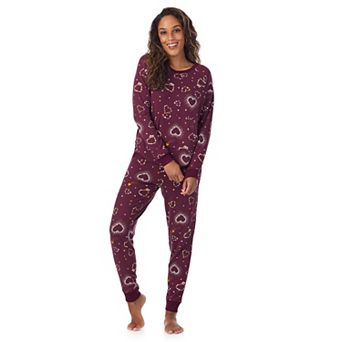 Women's Cuddl Duds® Sweater Knit Pajama Top & Pajama Jogger Set