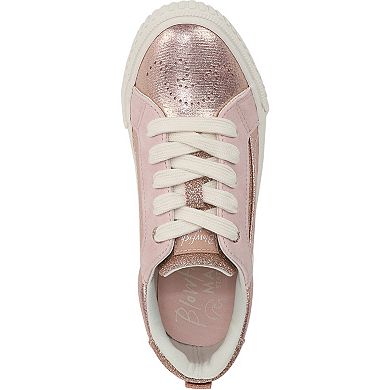 Blowfish Malibu Aly-K Girls Lace-Up Faux Leather Sneakers