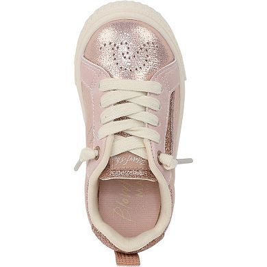 Blowfish Malibu Aly-T Girls Slip-On Shoes Faux Leather Shimmer Detail