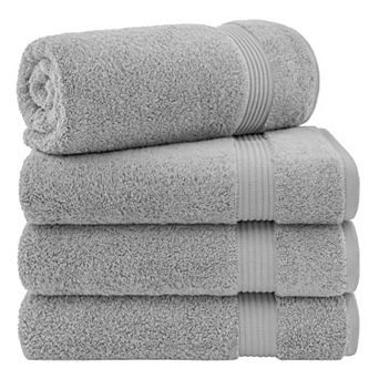 American Soft Linen Premium Turkish Cotton 4 pc Bath Towel Set