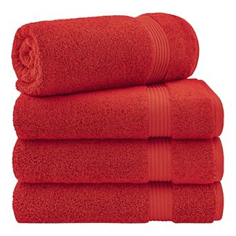 American Soft Linen Premium Turkish Cotton 4 pc Bath Towel Set