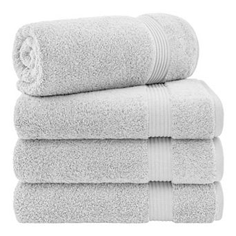 American Soft Linen Premium Turkish Cotton 4 pc Bath Towel Set