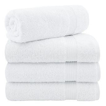 American Soft Linen Premium Turkish Cotton 4 pc Bath Towel Set