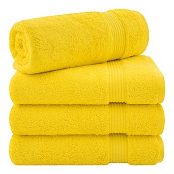 American Soft Linen Premium Turkish Cotton 4 pc Bath Towel Set
