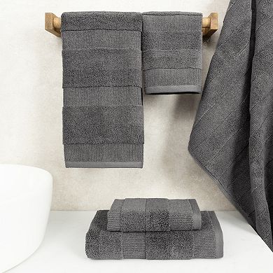 American Soft Linen 6-pc. Turkish Cotton Ultra Plush Bath Towel Set