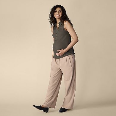 Maternity Motherhood® Front Pleated Trousers