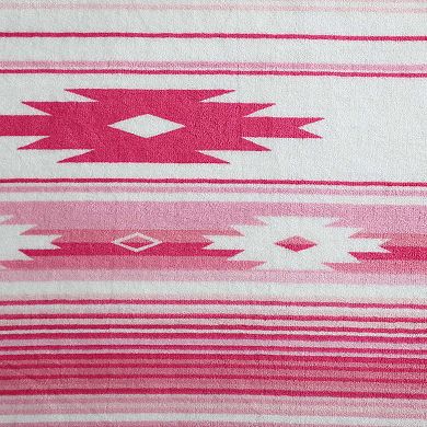 Wrangler Coyote Sands Pink Throw Blanket
