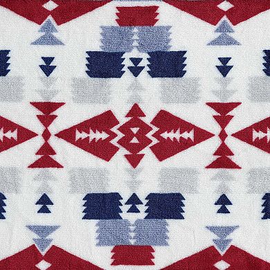 Wrangler Nolan Blue Throw Blanket