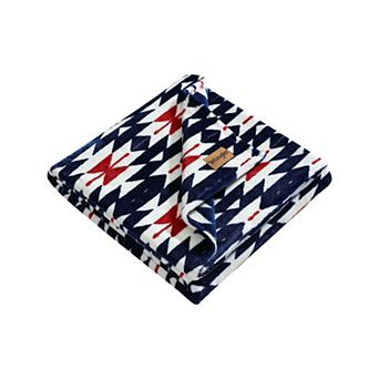 Wrangler Navajo Blue Throw Blanket