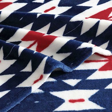 Wrangler Navajo Blue Throw Blanket
