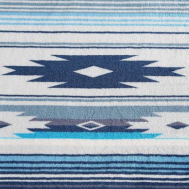 Wrangler Coyote Sands Blue Throw Blanket