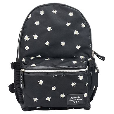 Kids Limited Too Embroidered Daisy Backpack Lunch Set