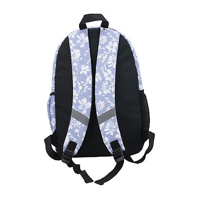Limited Too Denim Floral Backpack & Lunch Bag Set