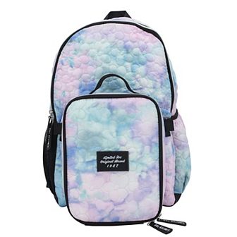 Limited Too Quilted Tie Dye Backpack & Lunch Bag Set