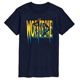 Men's Marvel Wolverine Logo Graphic Tee