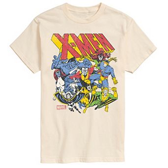 Men's Marvel X-Men Group Retro Graphic Tee