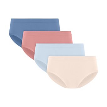 Hanes Ultimate® 4 pk Girls' Seamless Comfort Hipster Underwear