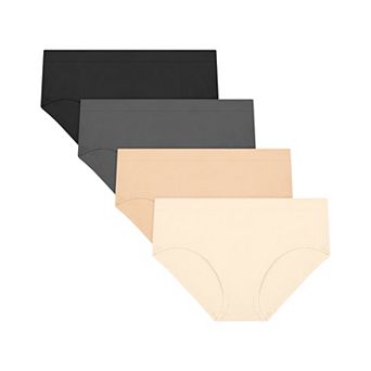 Hanes Ultimate® 4 pk Girls' Seamless Comfort Hipster Underwear