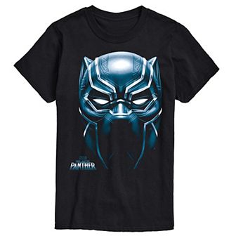 Men's Marvel Black Panther Oversized Portrait Graphic Tee