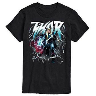 Men's Marvel Thor Lightning Graphic Tee