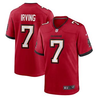 Men's Nike Bucky Irving Red Tampa Bay Buccaneers Game Jersey