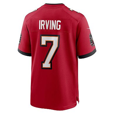 Men's Nike Bucky Irving Red Tampa Bay Buccaneers Game Jersey