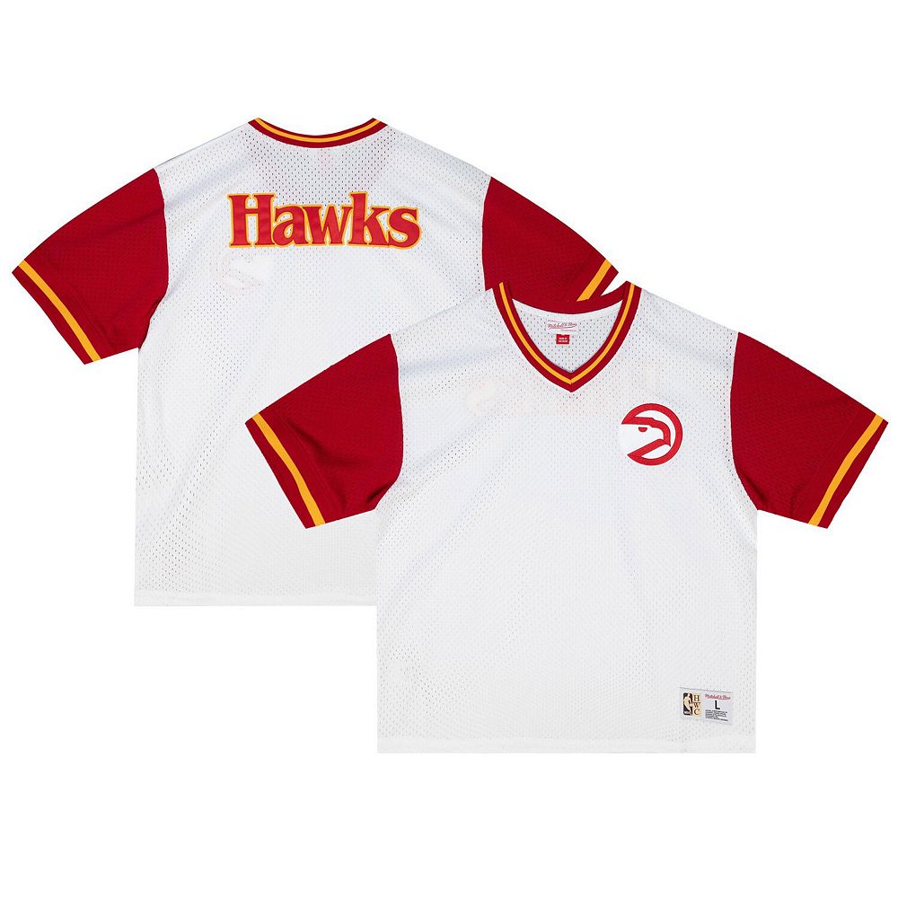 Chicago Bulls Mitchell & Ness Playmaker Mesh V Neck Top