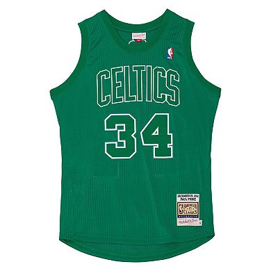 Men's Mitchell & Ness Paul Pierce Kelly Green Boston Celtics 2012 Authentic Player Jersey