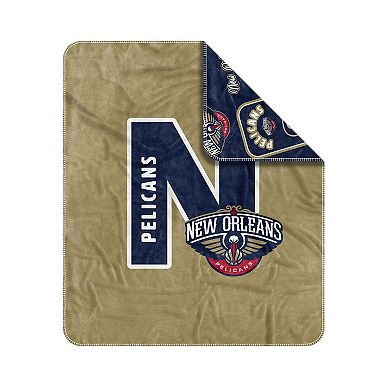New Orleans Pelicans 50" x 60" Dream Weave Throw Blanket