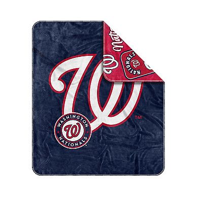 "Washington Nationals 50"" x 60"" Dream Weave Throw Blanket"