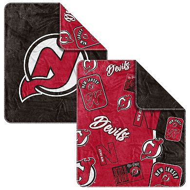 New Jersey Devils 50" x 60" Dream Weave Throw Blanket