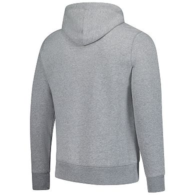 Men's '47 Gray Detroit Lions Regional Headline Pullover Hoodie