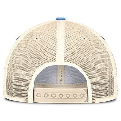 Men's Top of the World Blue Detroit Lions Team Patch Adjustable Hat