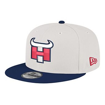 Men's New Era Cream/Navy Houston Texans City Originals 9FIFTY Snapback Hat