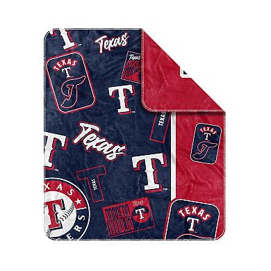 Texas Rangers 50" x 60" Dream Weave Throw Blanket