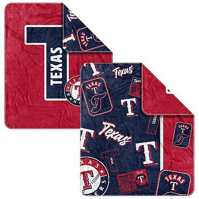 Texas Rangers 50" x 60" Dream Weave Throw Blanket