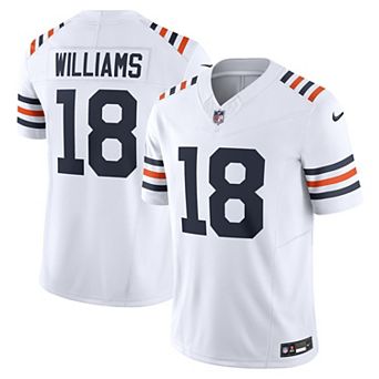 Men's Nike Caleb Williams White Chicago Bears Vapor F.U.S.E. Limited Jersey