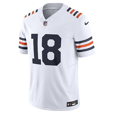 Men's Nike Caleb Williams White Chicago Bears Vapor F.U.S.E. Limited Jersey